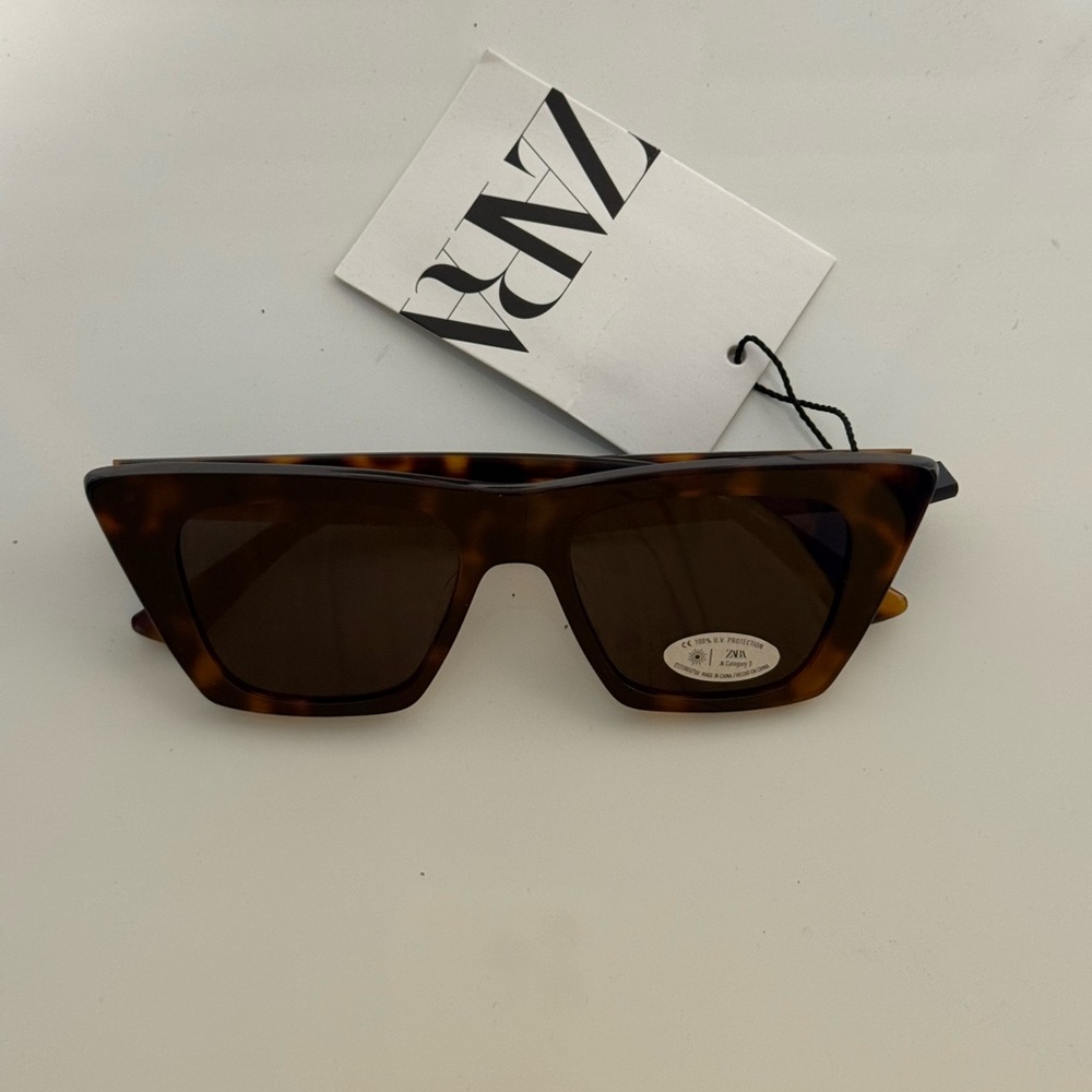 Zara Tortoiseshell Sunglasses - Picture 2 of 16